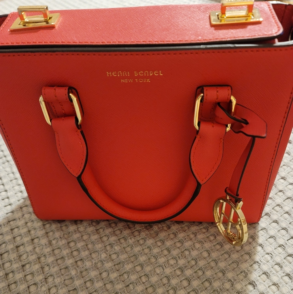 Henri Bendel West 57th Turnlock Satchel /Rare!/Gorgeous! - Picture 8 of 16
